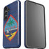 Guam Flag Dark Wood Galaxy S25 Impact Case